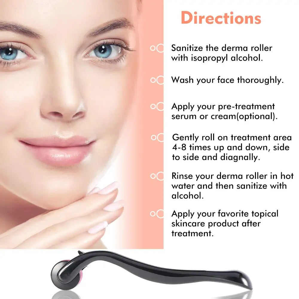 Glammry™ 540 Titanium Derma Roller