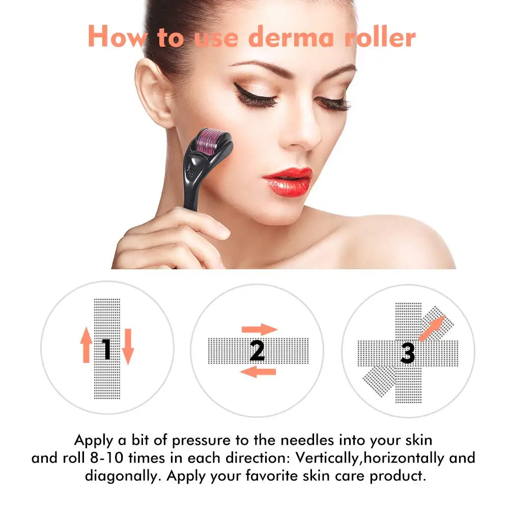 Glammry™ 540 Titanium Derma Roller