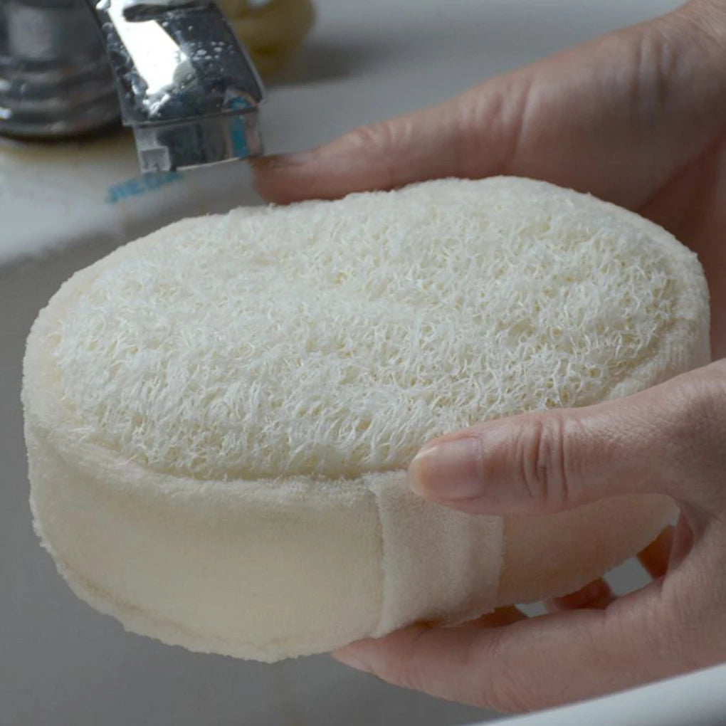 Glammry™ Natural Loofah Body Sponge