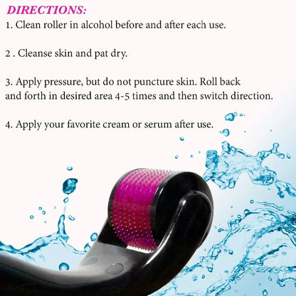 Glammry™ 540 Titanium Derma Roller