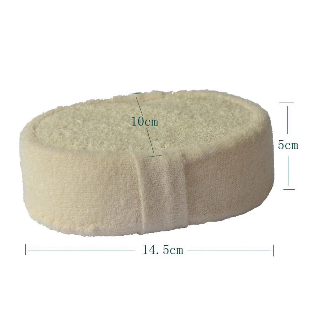 Glammry™ Natural Loofah Body Sponge