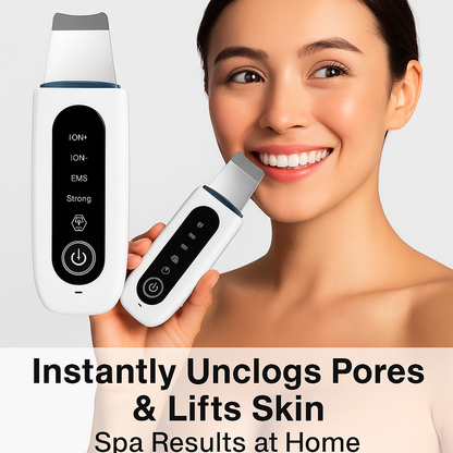 Glammry™ Heated Ultrasonic Skin Scrubber