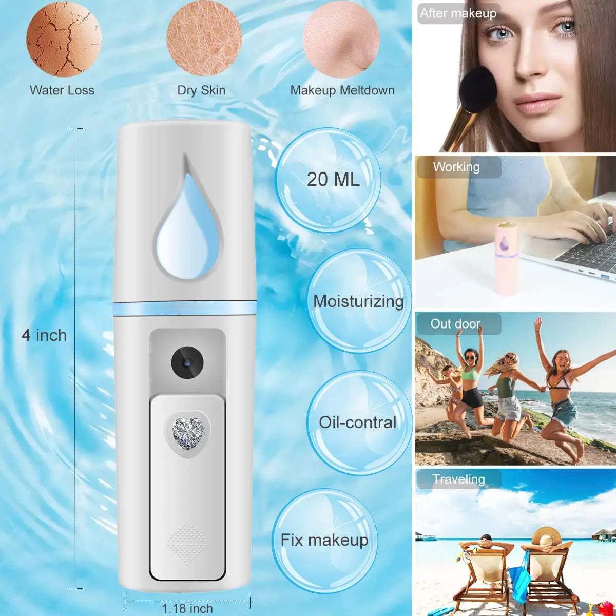 Glammry™ Hydrating Nano Mist Sprayer