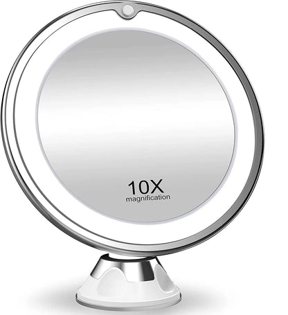 Glammry™ 10X Magnifying LED Beauty Mirror